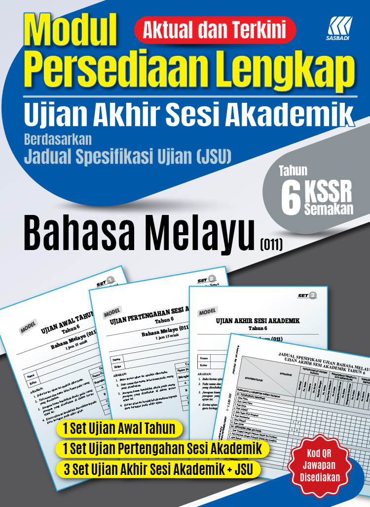 Modul Persediaan Lengkap UASA KSSR Bahasa Melayu Tahun 6 Cover